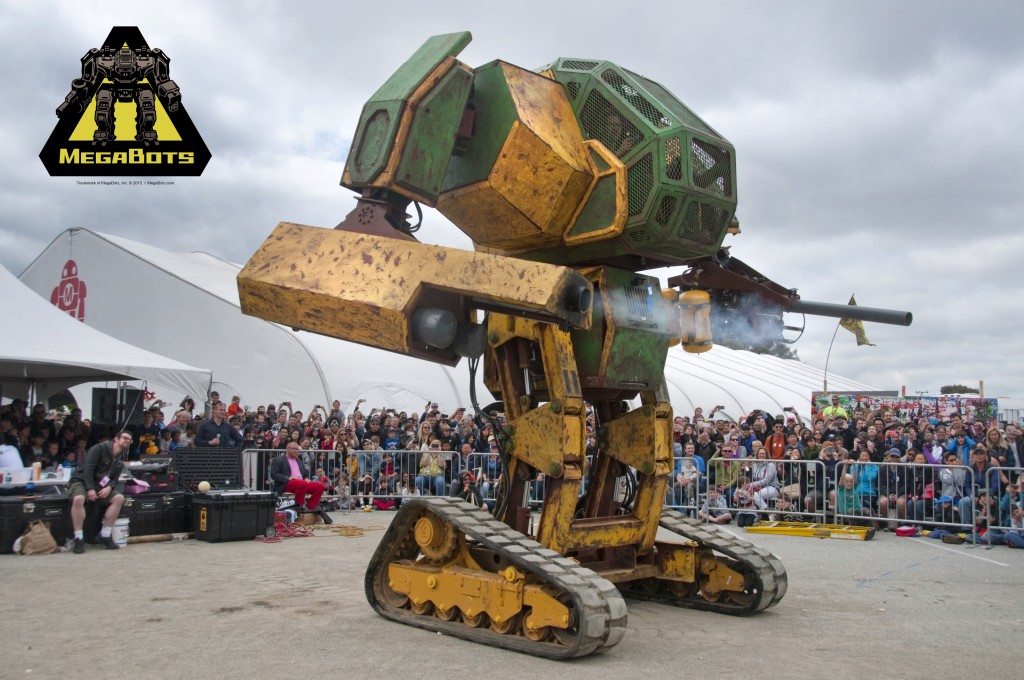 America's first giant robot, MegaBots at Maker Faire. 