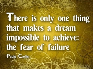 Fear if failure