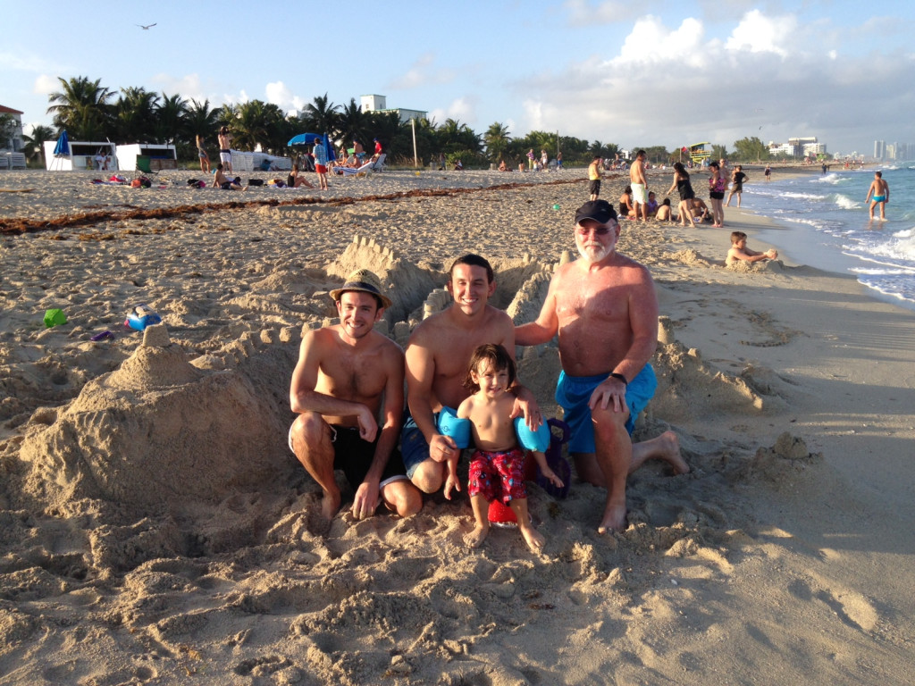 The Warren Clan -- 3 Generations of the Best Sandcastle Builders on the Beach 