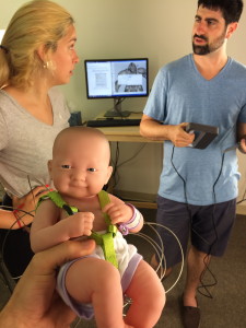 Team Qynd prototyping their 3D scanner for babies and re-imagining the medical concept of Body-Mass-Index in the process