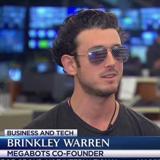 Brinkley Warren — MegaBots co-founder, on-air.