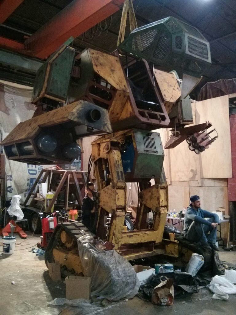 Workshop build — fabrication in progress.