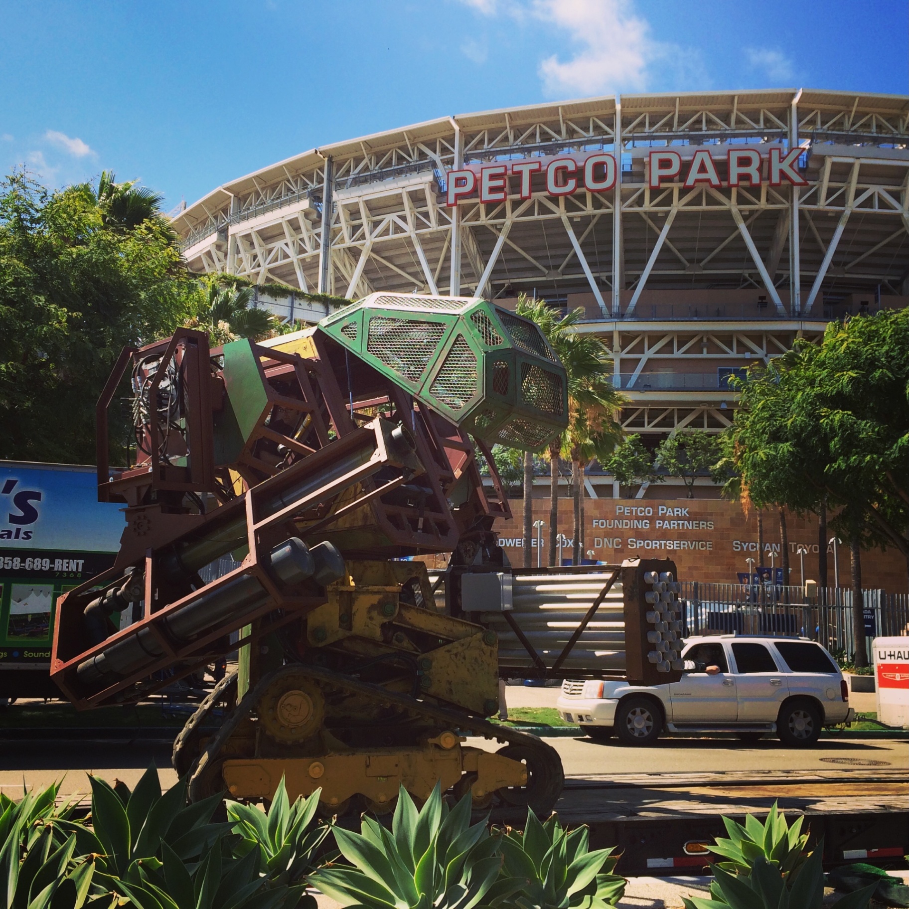 Mark II outside Petco Park, San Diego.