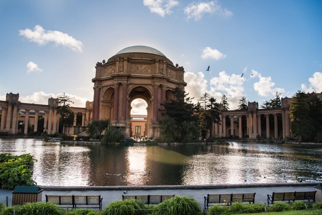 Palace of Fine Arts — Token Fest San Francisco venue.
